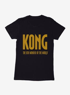 King Kong The Eighth Wonder Logo Womens T-Shirt