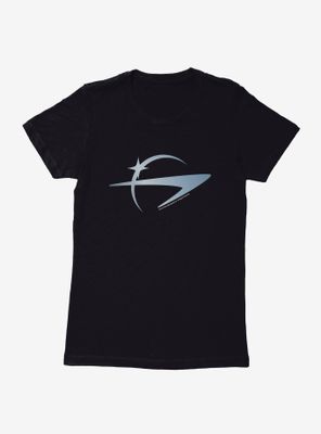 Star Trek Starfleet Command Gray Icon Womens T-Shirt