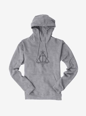 Harry Potter Deathly Hallows Symbols Hoodie
