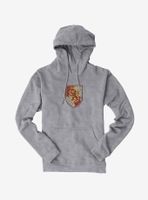 Harry Potter Gryffindor Checkered Shield Hoodie