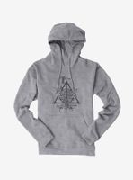 Harry Potter Deathly Hallows Three Brothers Hoodie