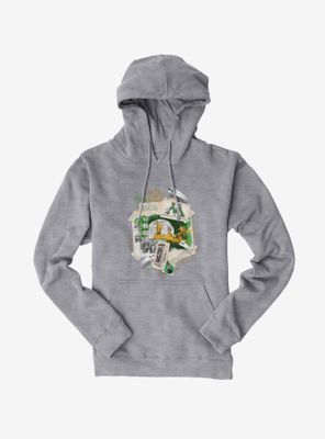 Harry Potter Ministry Of Magic Collage Hoodie