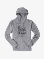 Harry Potter Ministry Of Magic Text Hoodie