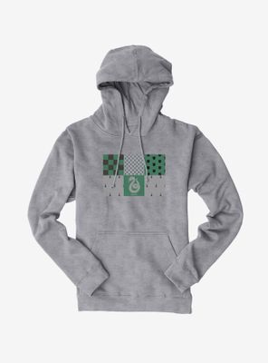 Harry Potter Slytherin Checkered Patterns Hoodie