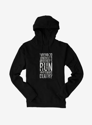 Supernatural Run Toward Death Hoodie