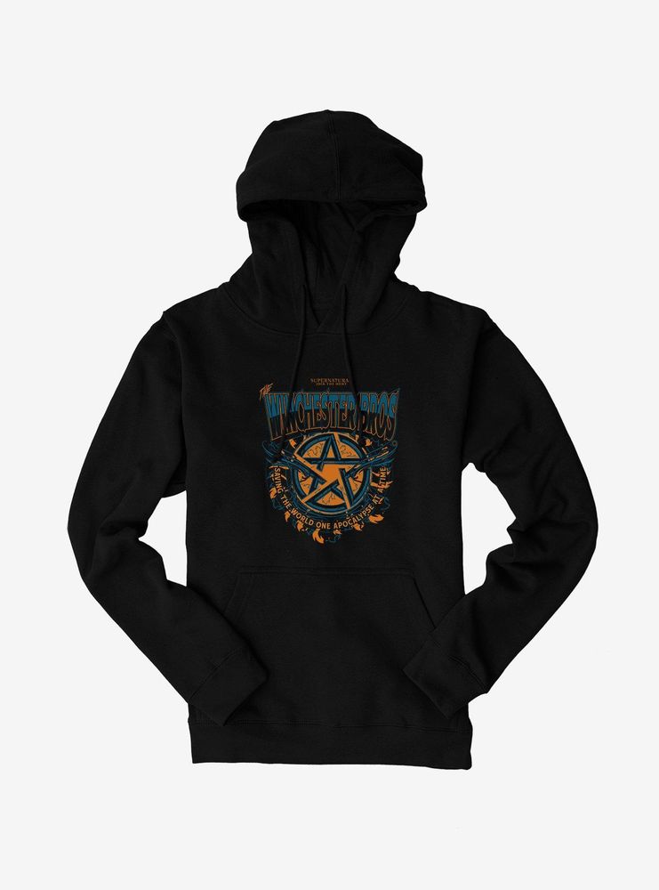 Supernatural Winchester Bros. Pentagram Hoodie