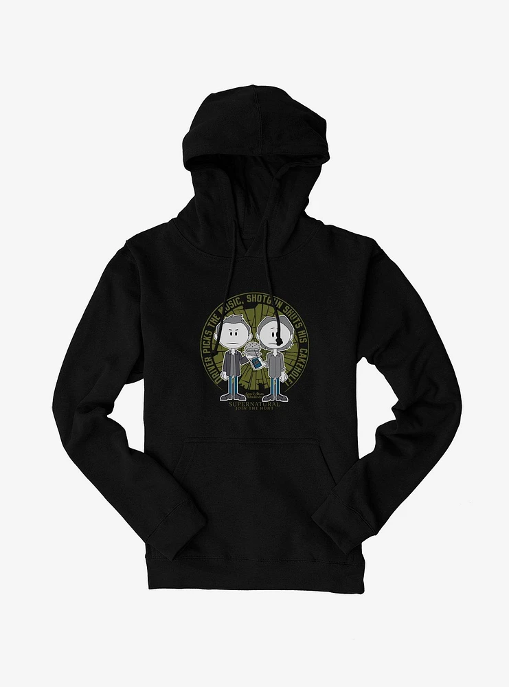 Supernatural Driver And Shotgun Hoodie