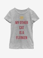 Marvel Captain Other Cat Youth Girls T-Shirt