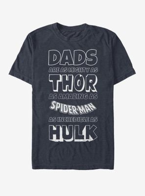 Marvel Avengers: Endgame Dads T-Shirt