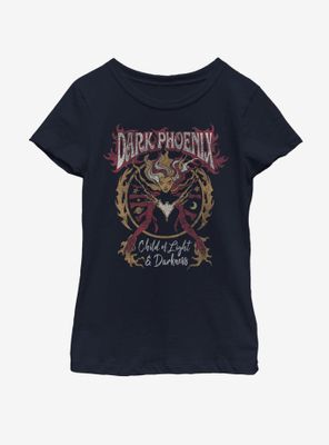 Marvel X-Men Dark Phoenix Rising Youth Girls T-Shirt