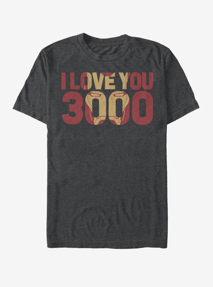 Marvel Iron Man Love You 3000 T-Shirt