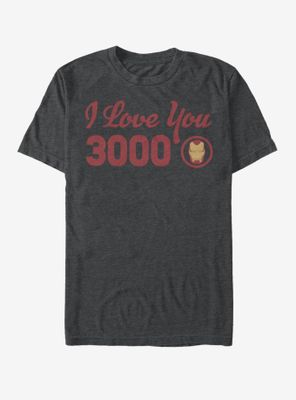 Marvel Iron Man Love You Icon T-Shirt