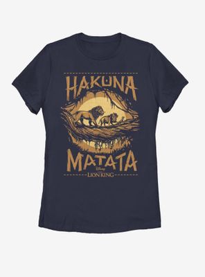 Disney The Lion King 2019 Savannah Poster Womens T-Shirt