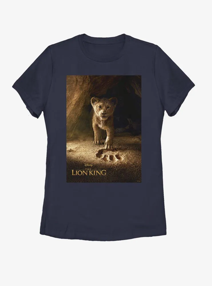 Disney The Lion King 2019 Simba Poster Womens T-Shirt