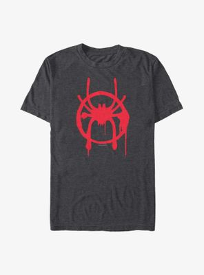 Marvel Spider-Man : Into The Spiderverse Miles Symbol T-Shirt