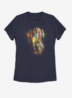 Marvel Spider-Man Painting Glove Womens T-Shirt