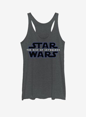 Star Wars The Rise Of Skywalker Logo Womens Tank Top