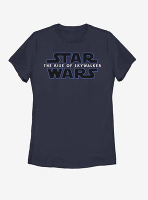 Star Wars The Rise Of Skywalker Logo Womens T-Shirt
