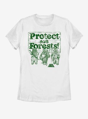 Star Wars Protect Our Forests Womens T-Shirt