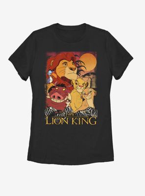 Disney The Lion King Paste Womens T-Shirt