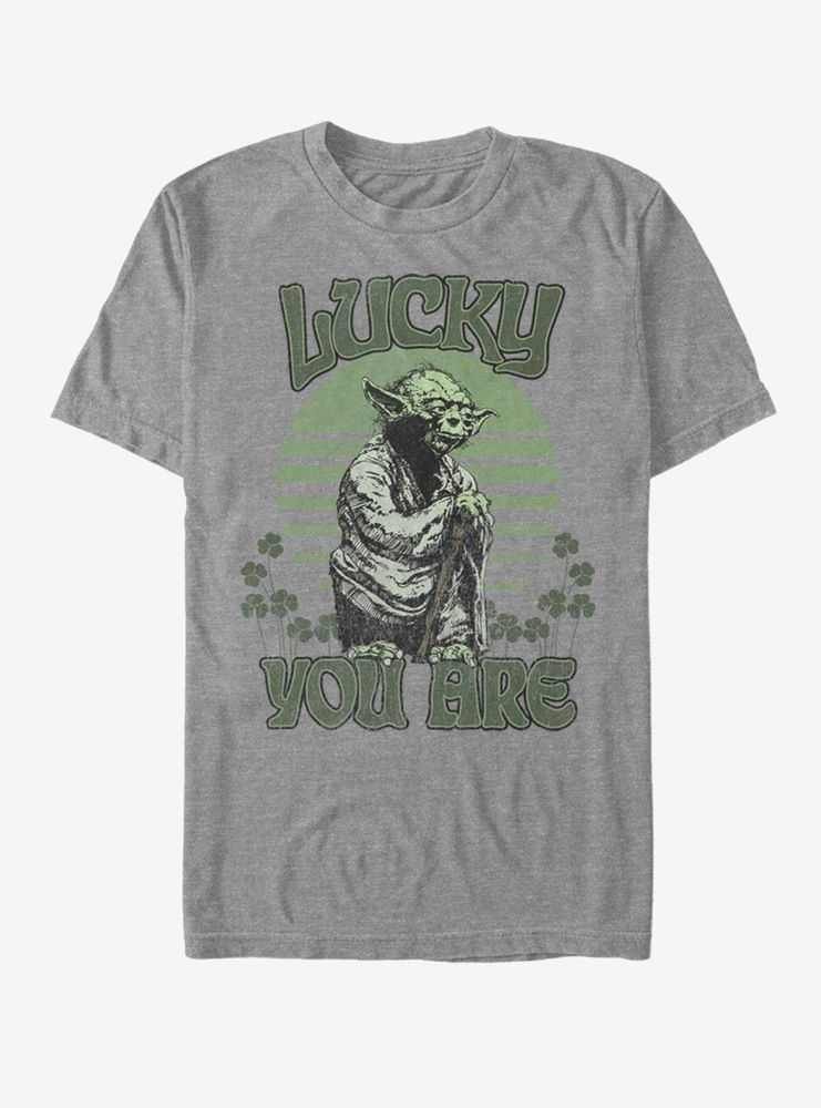 Star Wars Lucky Is Yoda T-Shirt