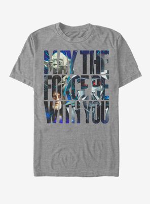 Star Wars Force Be With You Photos T-Shirt