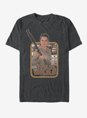 Star Wars Rey Classic Staff T-Shirt