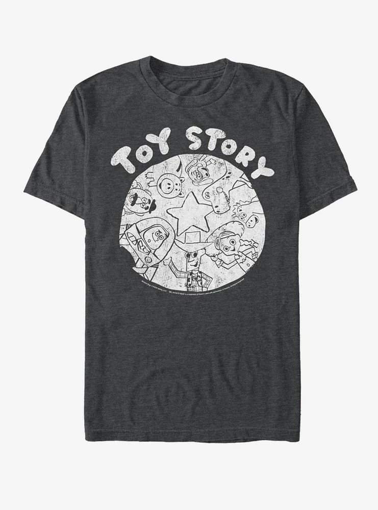 Disney Pixar Toy Story Circle T-Shirt