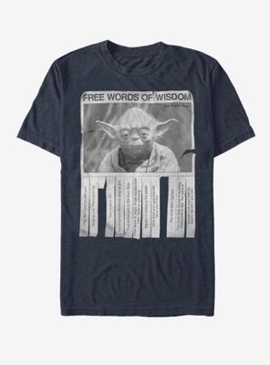 Star Wars Words Of Wisdom T-Shirt