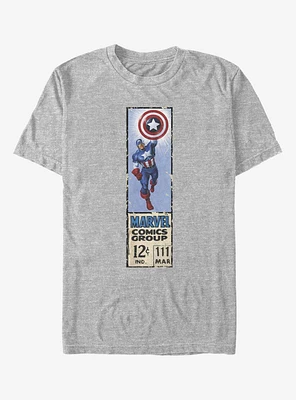 Marvel Captain America Label T-Shirt