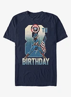 Marvel Captain America 8th Birthday T-Shirt