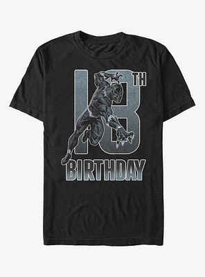 Marvel Black Panther 18th Birthday T-Shirt