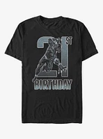 Marvel Black Panther 21st Birthday T-Shirt