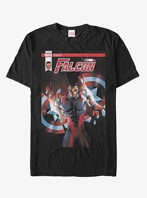 Marvel Falcon Captain Cover T-Shirt