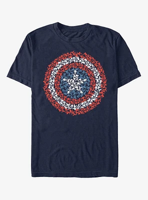 Marvel Captain America Mini Caps T-Shirt