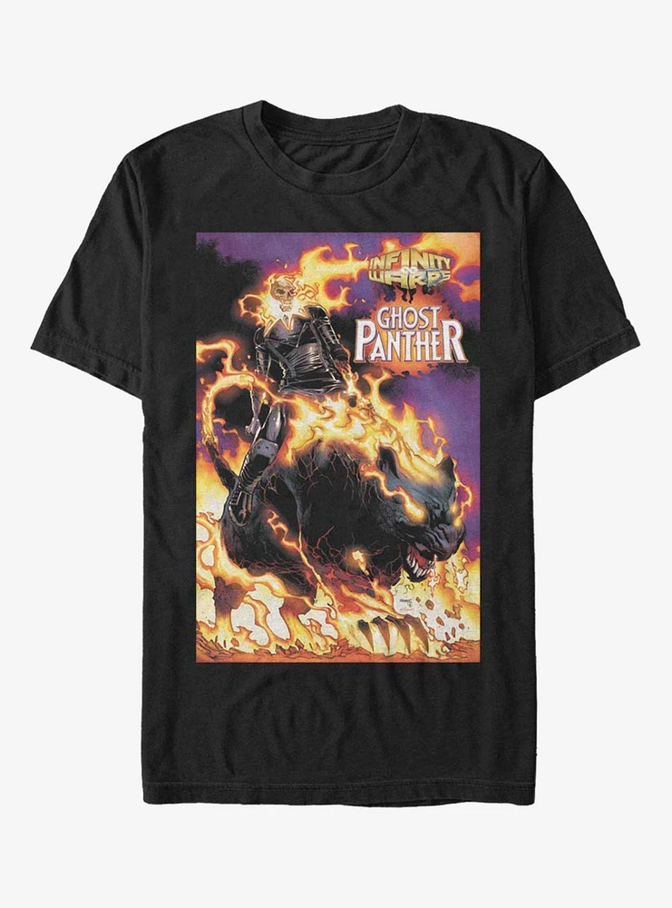 Marvel Ghost Rider Panther T-Shirt