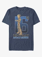 Marvel Guardians Of The Galaxy Groot 16th Birthday T-Shirt