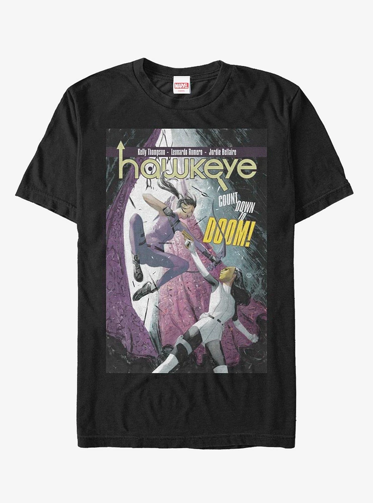 Marvel Hawk Eye Hawkeye Cover T-Shirt