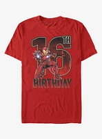 Marvel Iron Man 16th Birthday T-Shirt