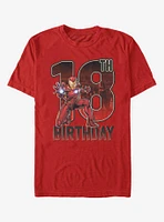 Marvel Iron Man 18th Birthday T-Shirt