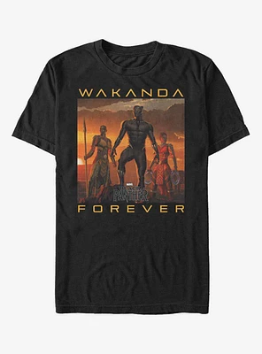 Marvel Black Panther Wakanda Forever T-Shirt