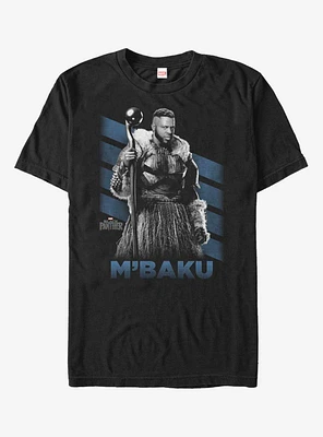 Marvel Black Panther Mbaku Stripes T-Shirt