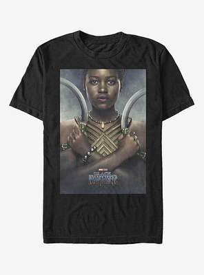 Marvel Black Panther Nakia Poster T-Shirt