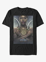 Marvel Black Panther Nakia Poster T-Shirt