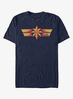 Marvel Captain Capt. Gold Emblem T-Shirt