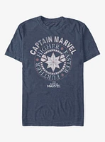 Marvel Captain Circle Of Stars T-Shirt