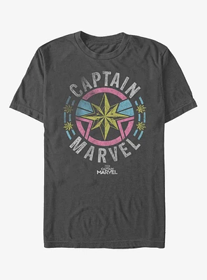 Marvel Captain Retro Badge T-Shirt