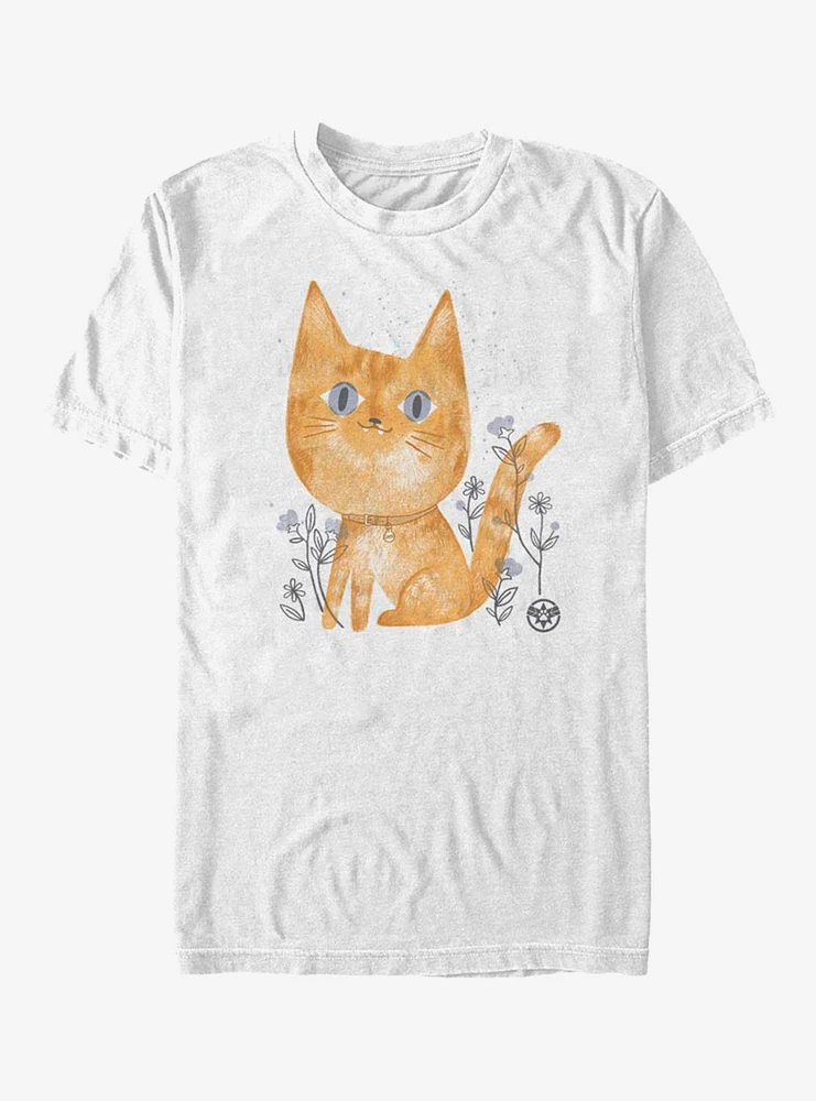 Marvel Captain Goose the Cat T-Shirt