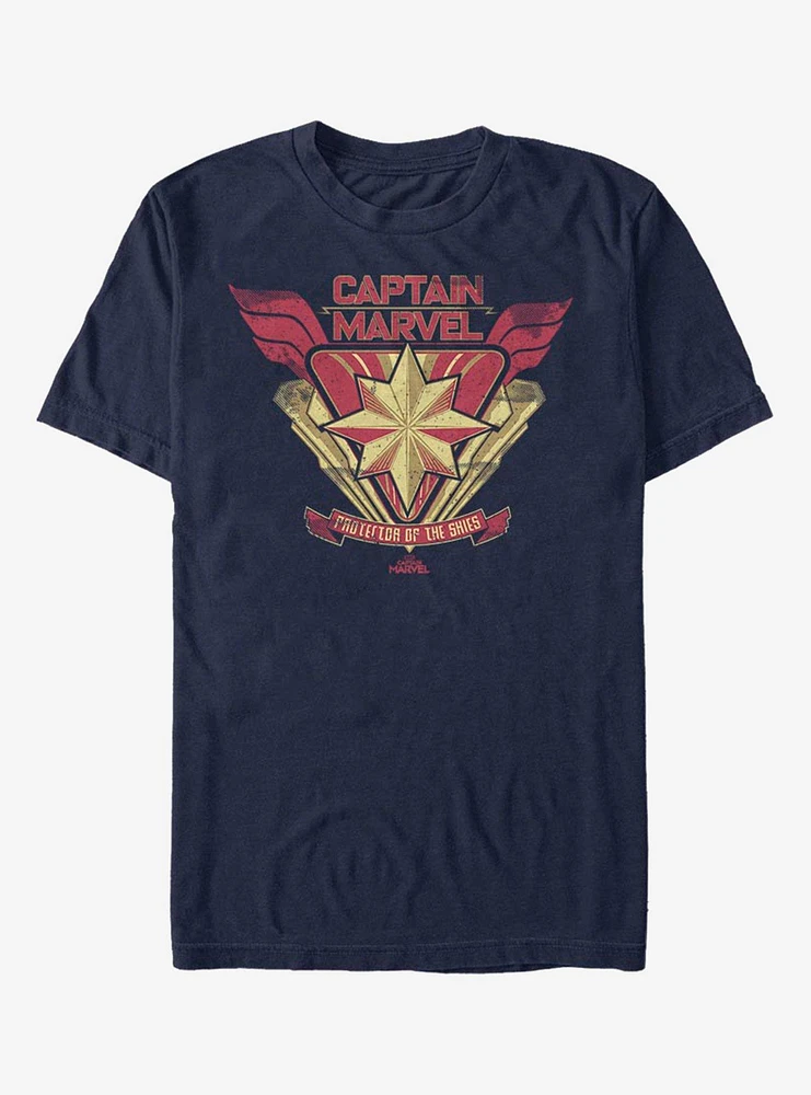Marvel Captain Crest Logo T-Shirt