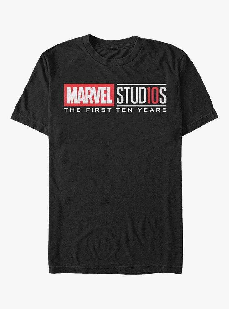 Marvel Studio 10 Logo T-Shirt